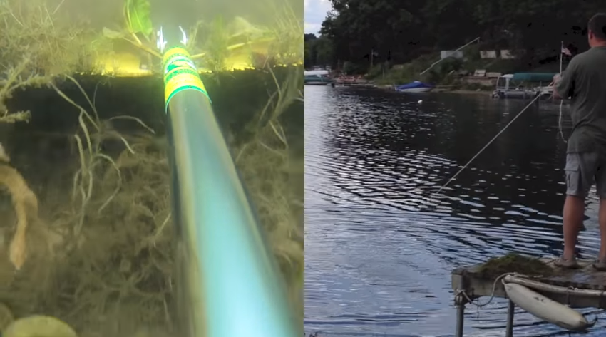 The WeedGator® Weed Cutter in Action!